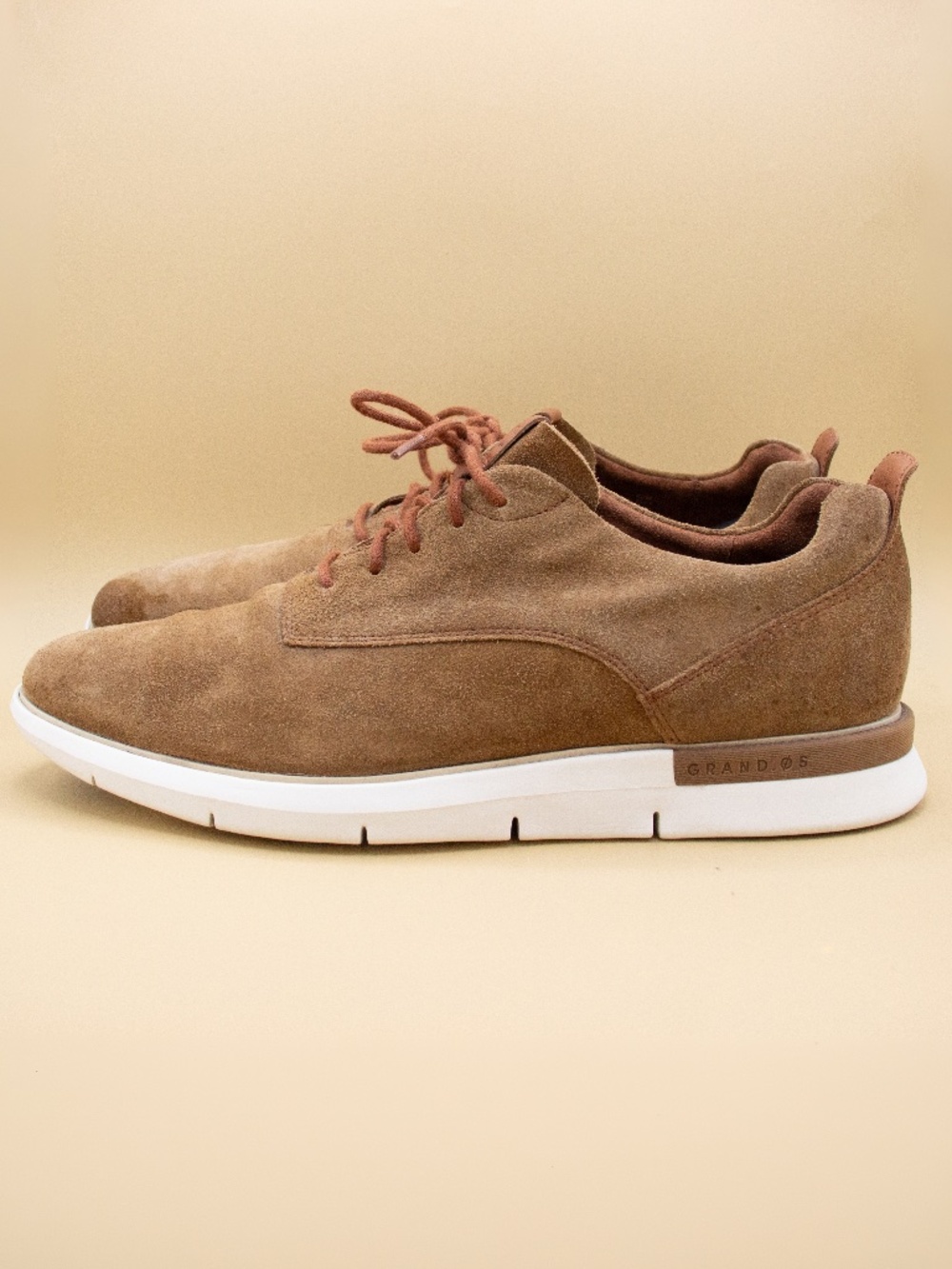Cole Haan Brown Suede Grand Horizon Oxford II Casual Shoes C26363 Men's Size 12